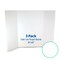 Flipside Products 36” x 48” Fade-Line White Foam Trifold Poster Board, 1/2" Subtle Grid Lines for Alignment & Visual Layouts, Arts, and Crafts, Pack of 3